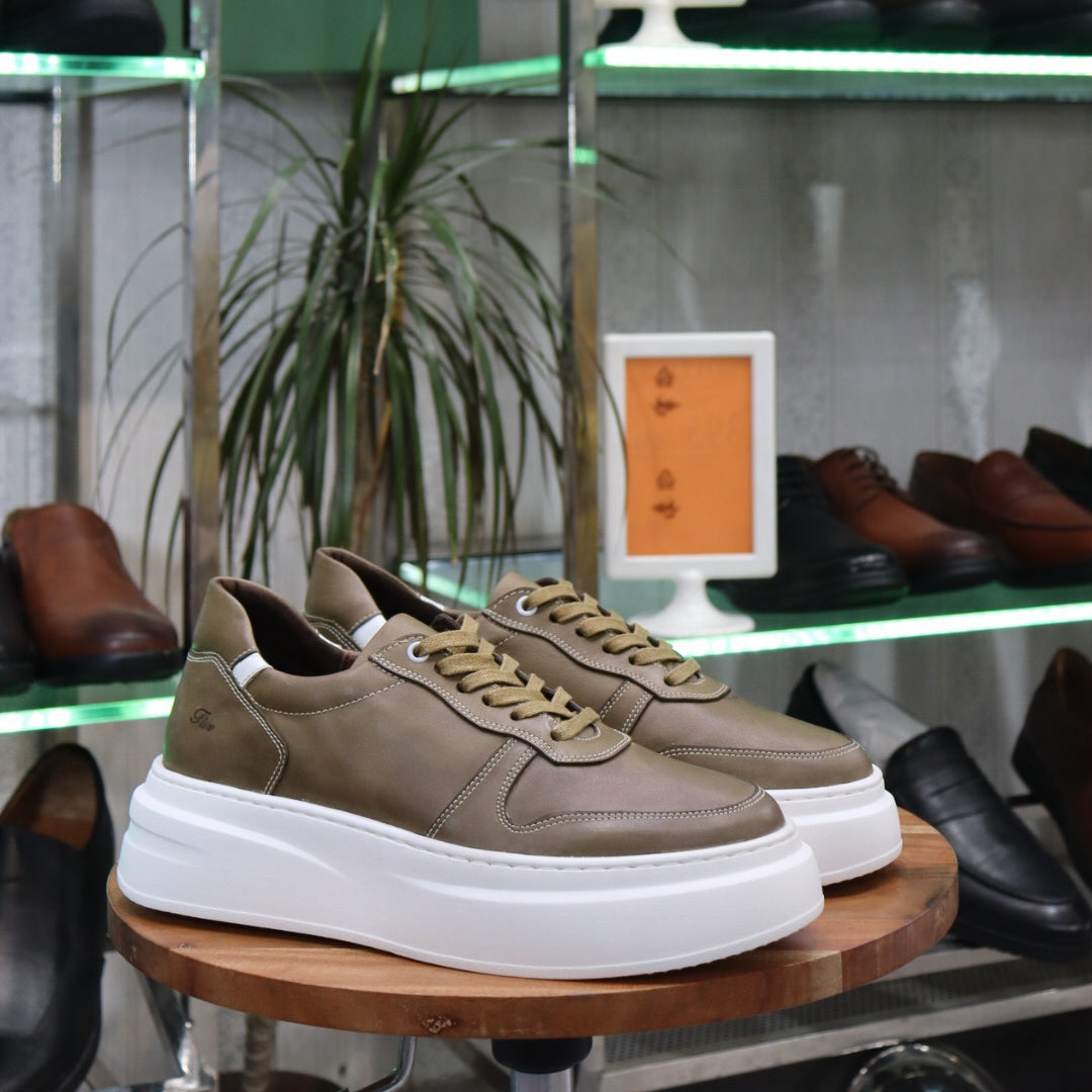 Basket_En_Cuir Beige_-_Hirman_1