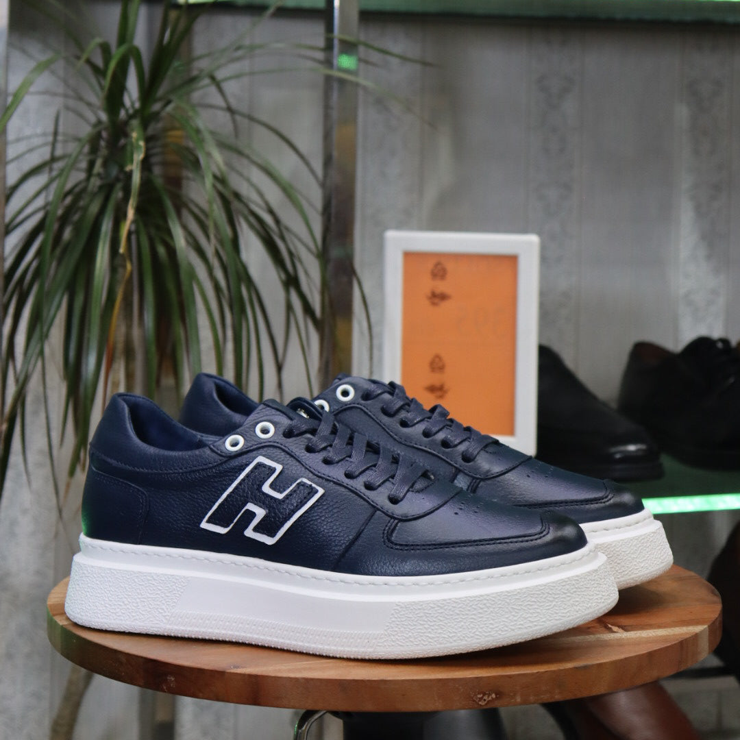 Basket_En_Cuir_Bleu_-_Norman-Pour_Homme