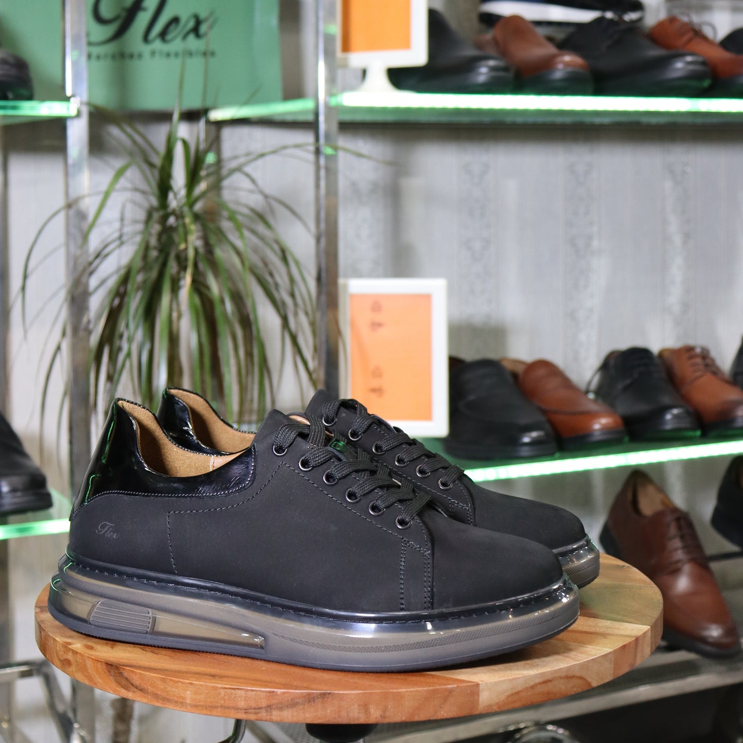 Basket Herman Homme Noir
