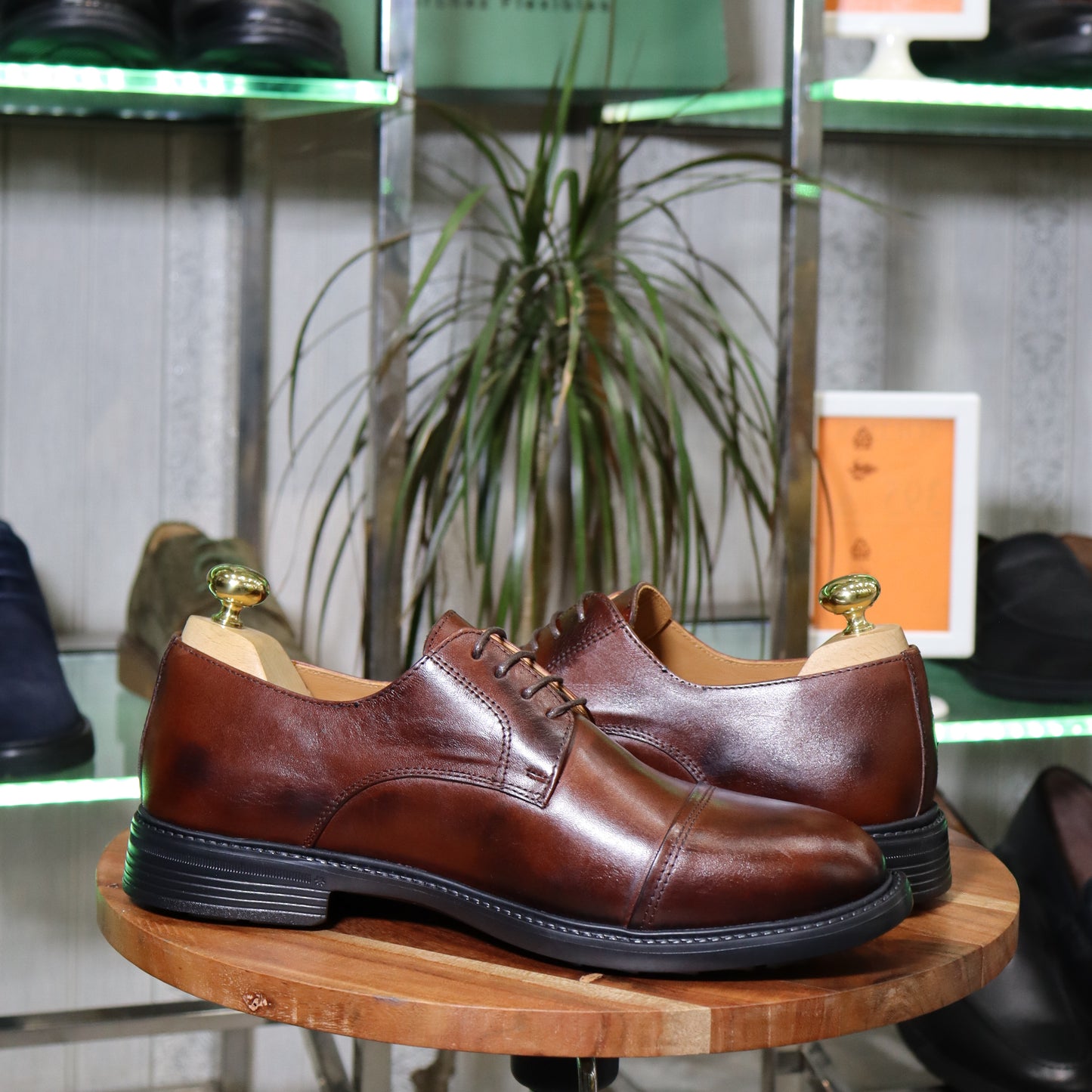 Chaussure formelle homme en cuir véritable - Flexshoes Maroc, qualité premium