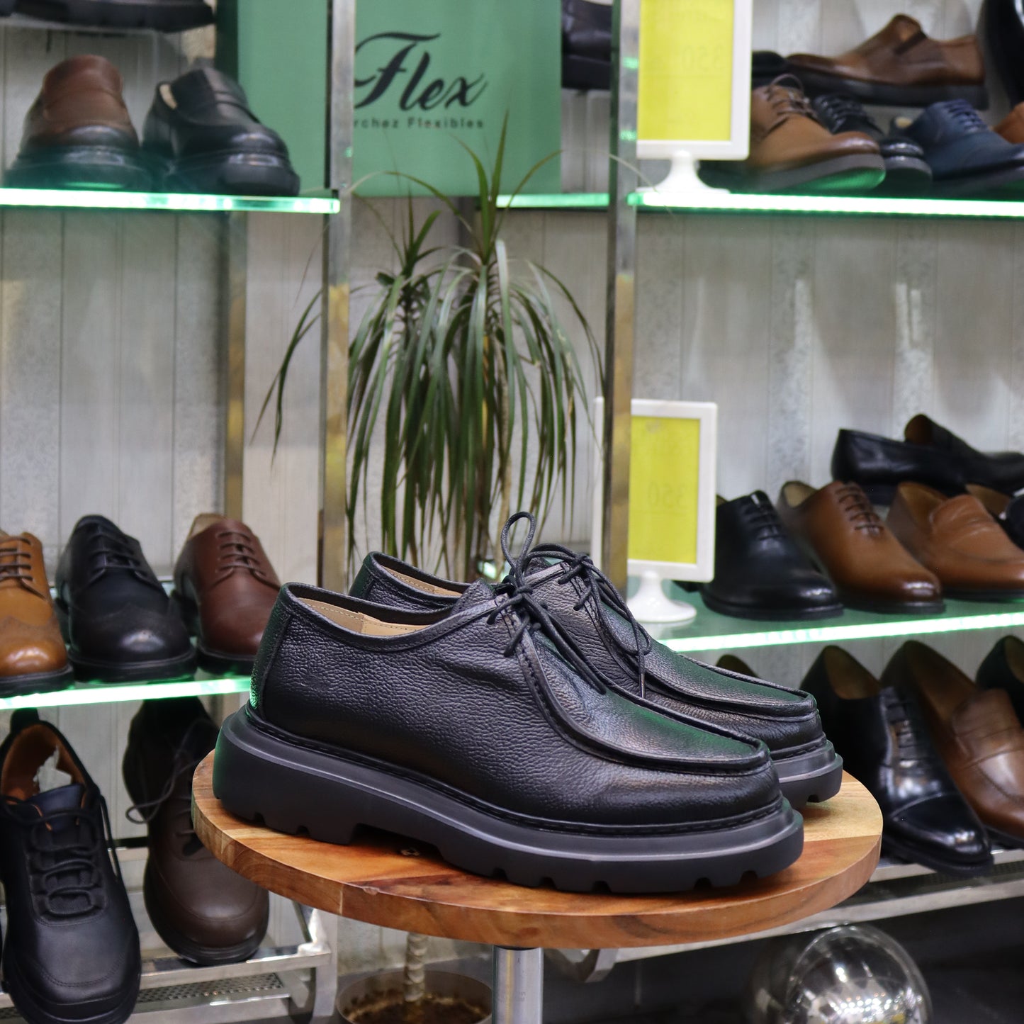 Chaussure Homme en Cuir Noir - storry