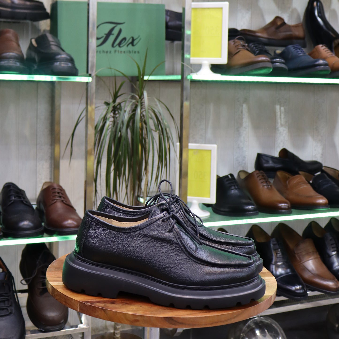 Chaussure Homme en Cuir Noir - storry