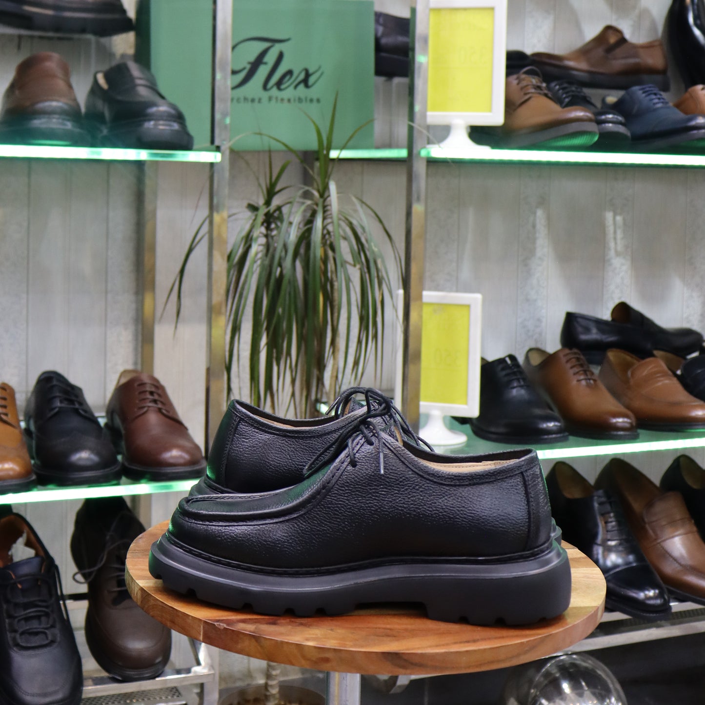 Chaussure Homme en Cuir Noir - storry