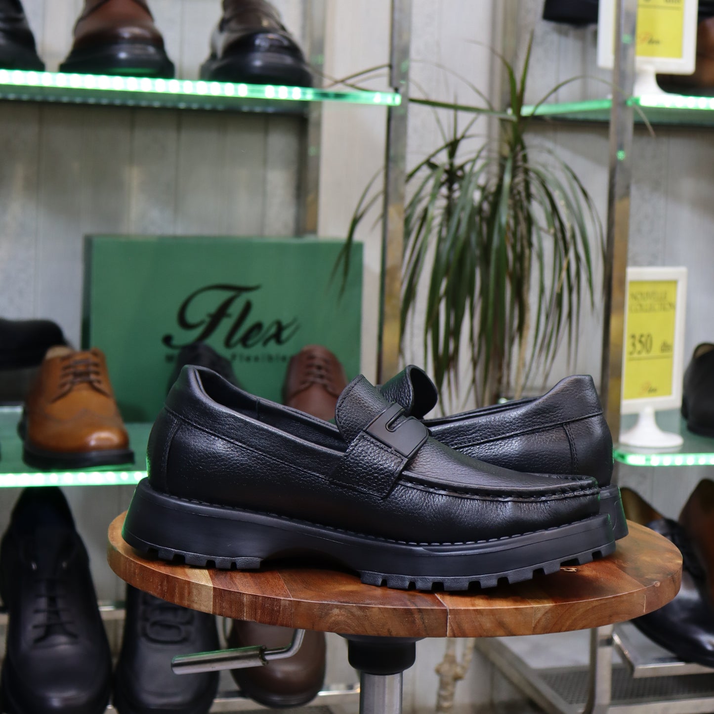 Chaussure Homme en Cuir Noir - Armad