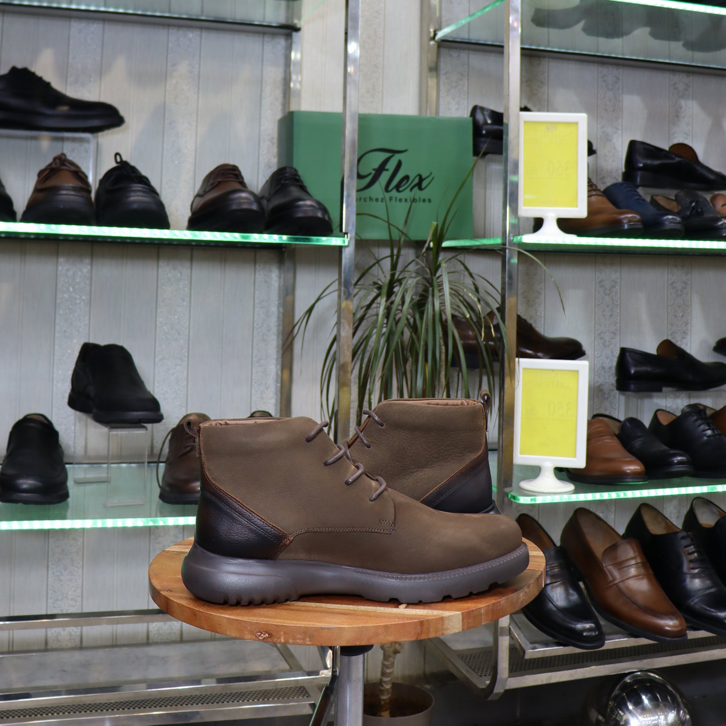 Bottine En Cuir Marron Nubuck - Sart