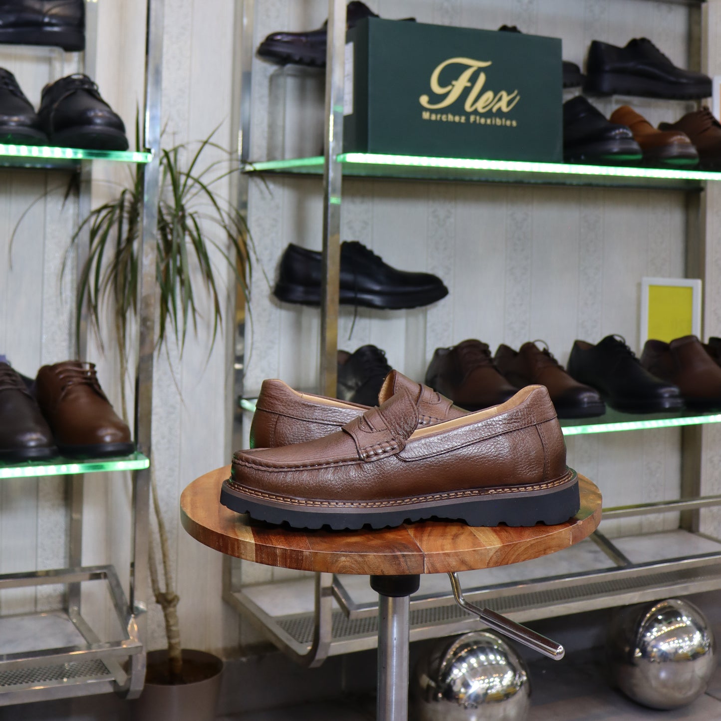 chaussures en cuir pour homme - Flexshoes Maroc