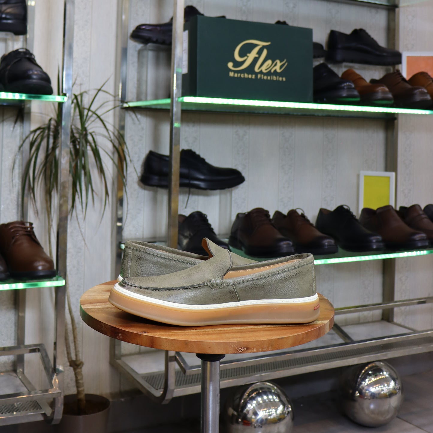 chaussures en cuir pour homme - Flexshoes Maroc