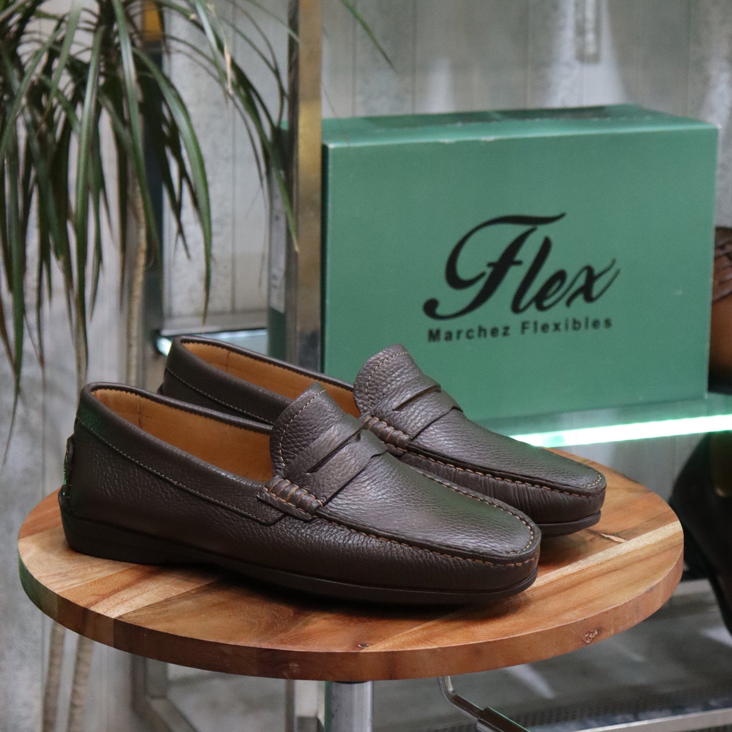 Mocassin en Cuir Tabac - Turino