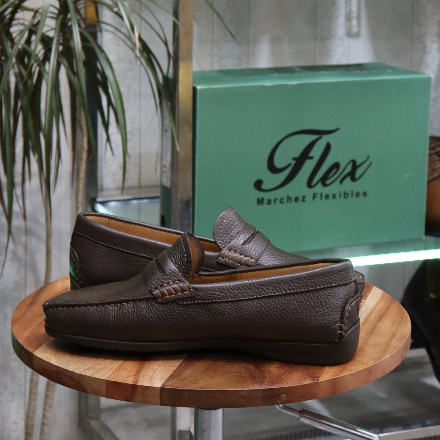 Mocassin en Cuir Tabac - Turino