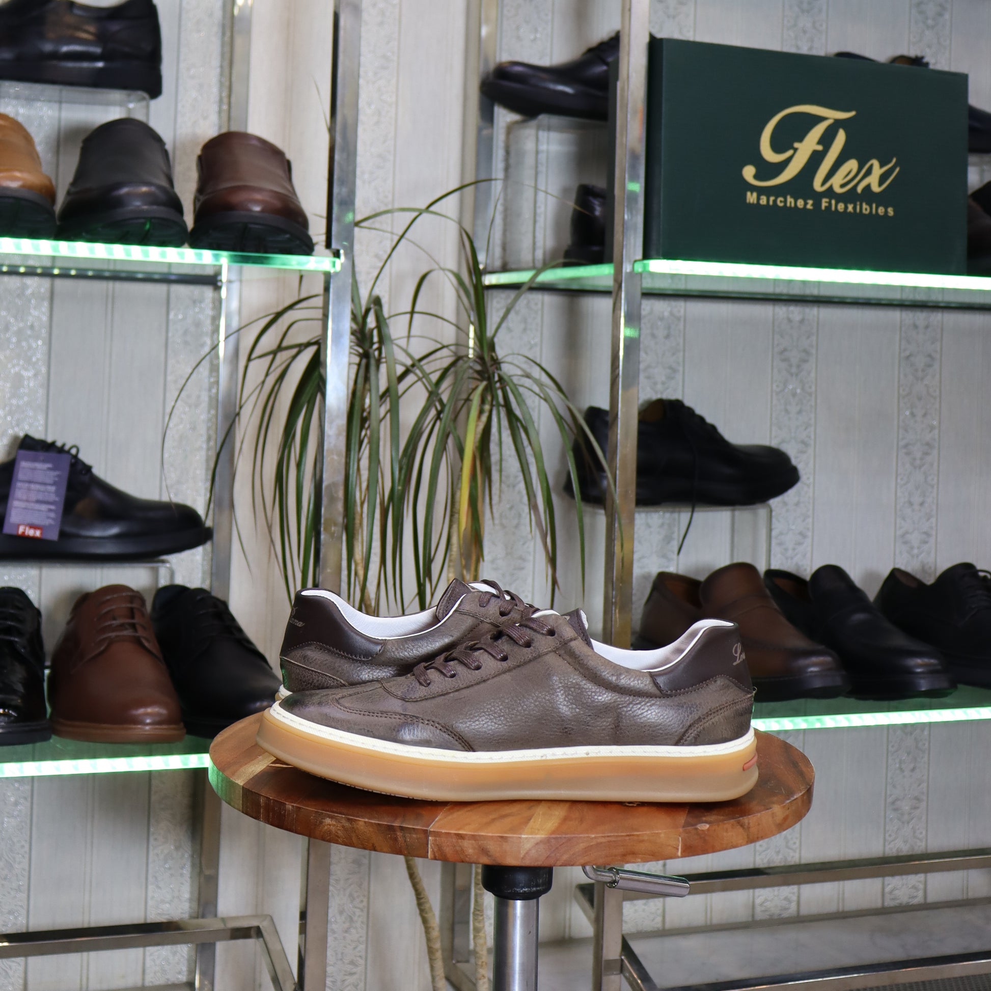 chaussures en cuir pour homme - Flexshoes Maroc