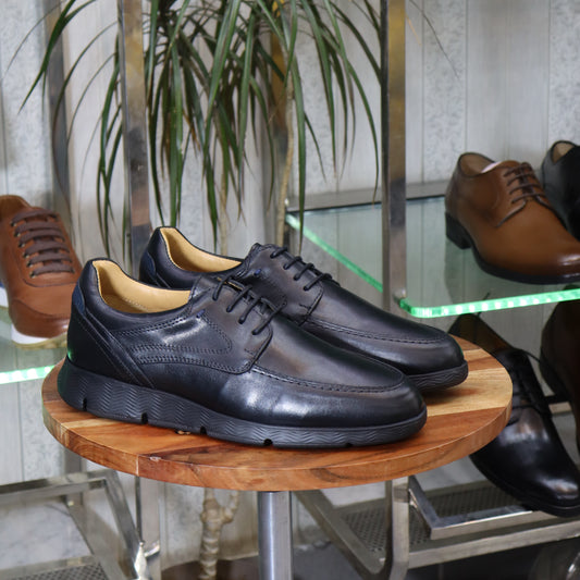 Basket  En Cuir Noir - Kokoe 
