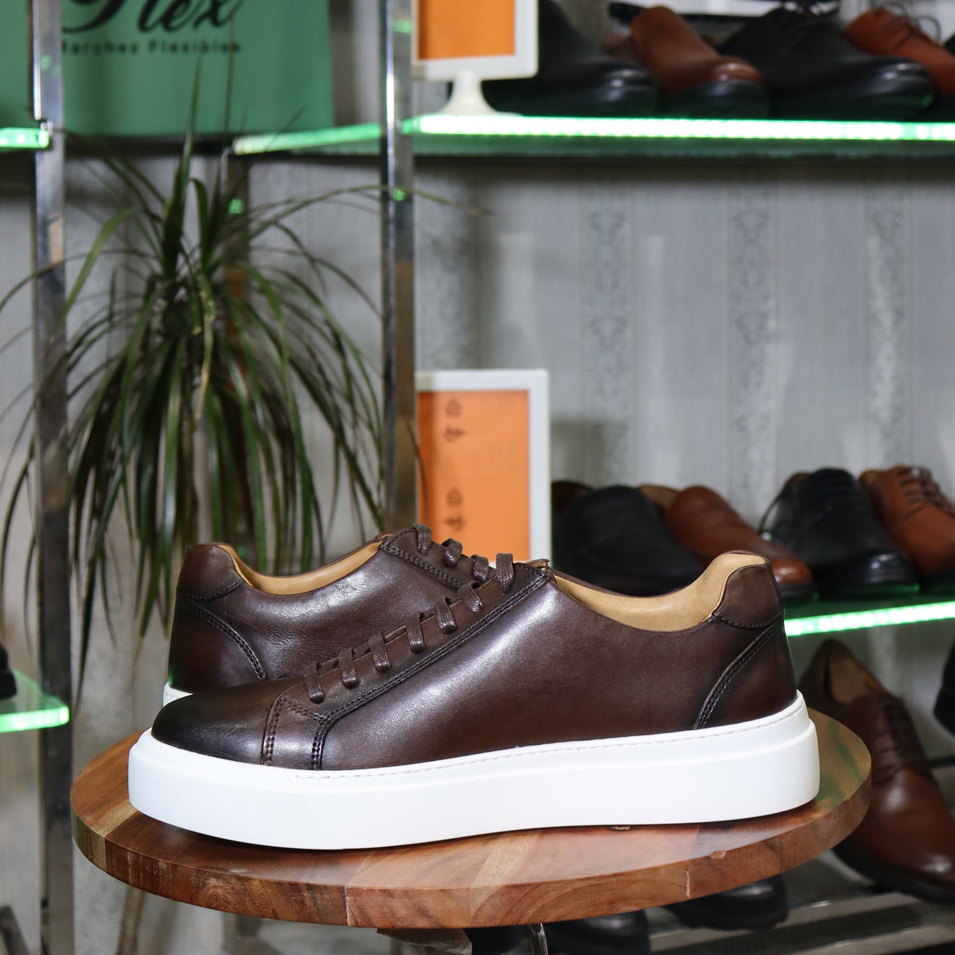 Basket KADY En Cuir  Homme
