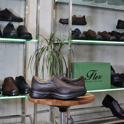 Chaussure Classique en cuir Marron - Fenie