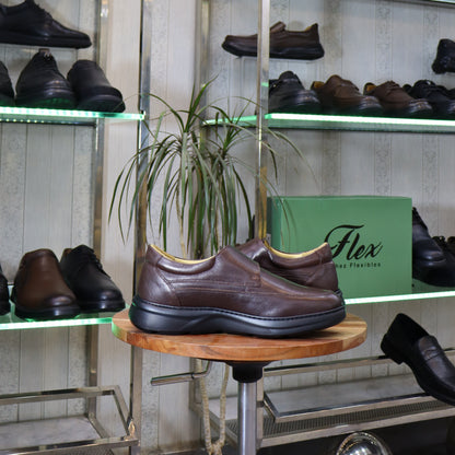 Chaussure Classique en cuir Marron - Rahhal