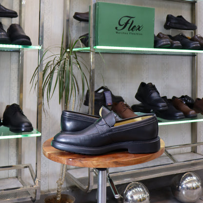 Chaussures Hommes Classiques  En Cuir Noir - Smoura