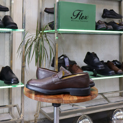 Chaussures Hommes Classiques  En Cuir Marron - Smoura