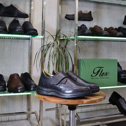 Chaussure Classique en cuir noir - Rahhal