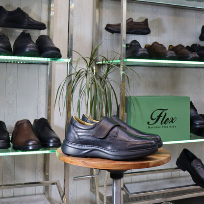 Chaussure Classique en cuir noir - Rahhal
