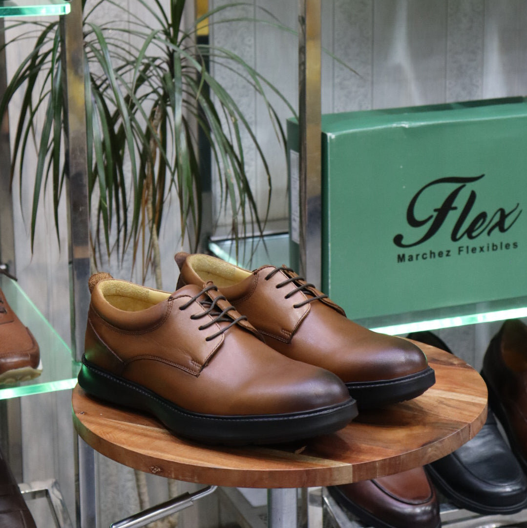 Chaussures en Cuir Marron- Renato