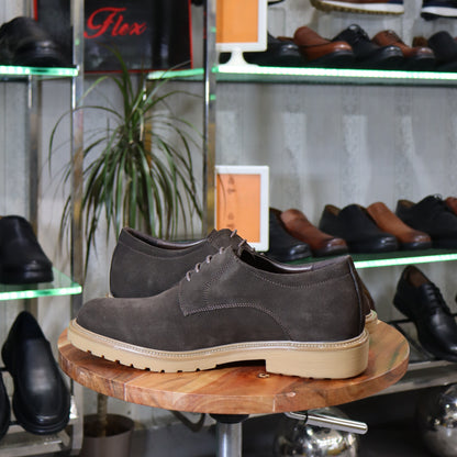 Dikens - Derby en cuir marron