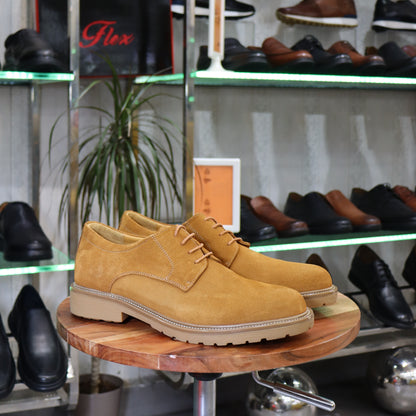 Dikens - Derby en cuir tabac