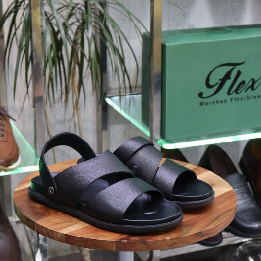 Sandales en cuir Marron - Nerio