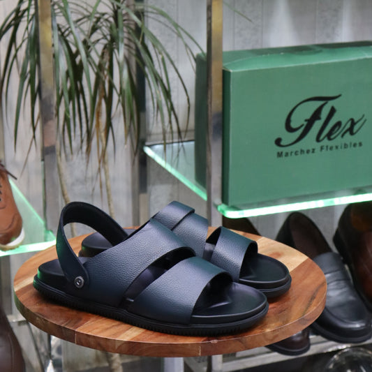 Sandales en cuir Bleu - Nerio