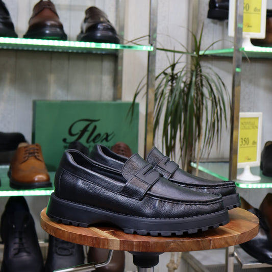 Chaussure Homme en Cuir Noir - Armad