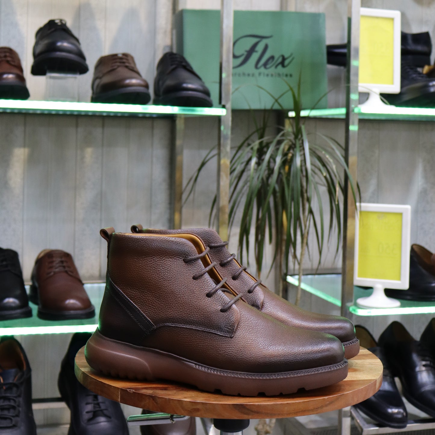 Bottine En Cuir Tabac - Sart