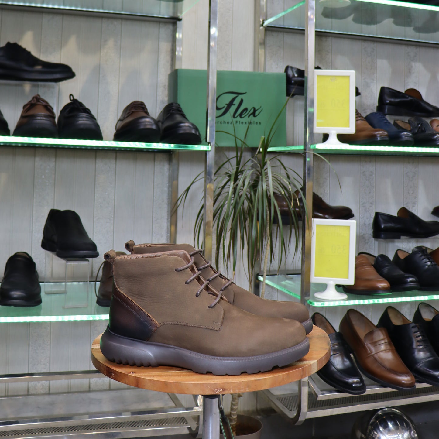 Bottine En Cuir Marron Nubuck - Sart