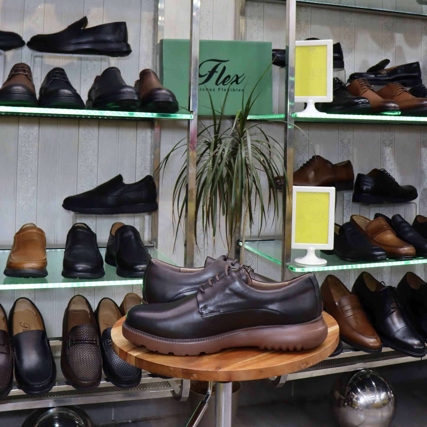 Chaussures Homme En Cuir Marron - Tidas