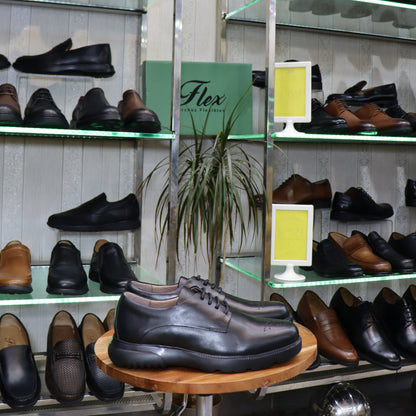 Chaussures Homme En Cuir Noir - Noun