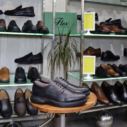 Chaussures Homme En Cuir Noir - Noun