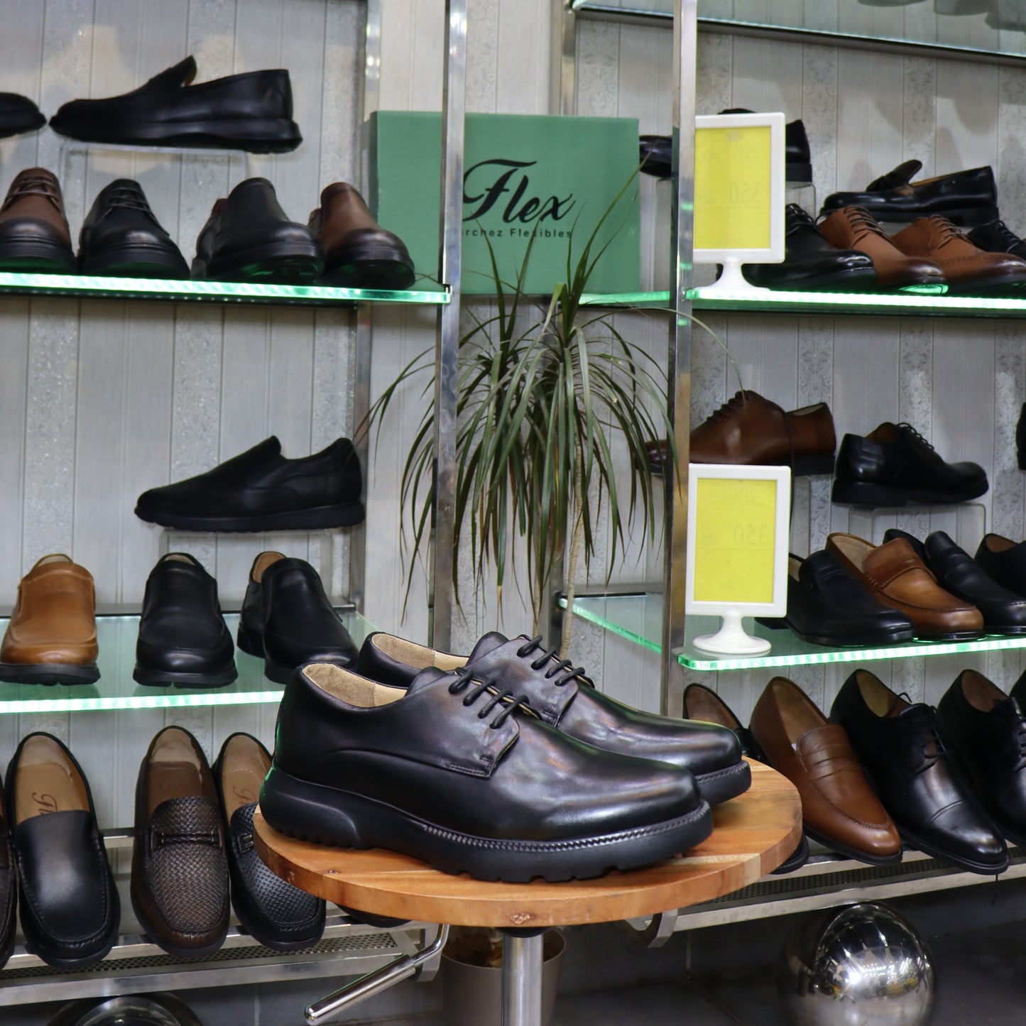 Chaussures Homme En Cuir Noir - Tidas