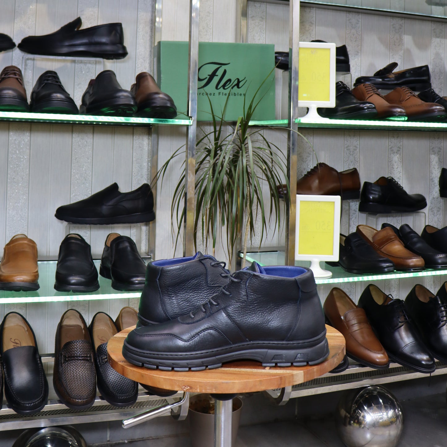 Bottine En Cuir Noir - Imlil