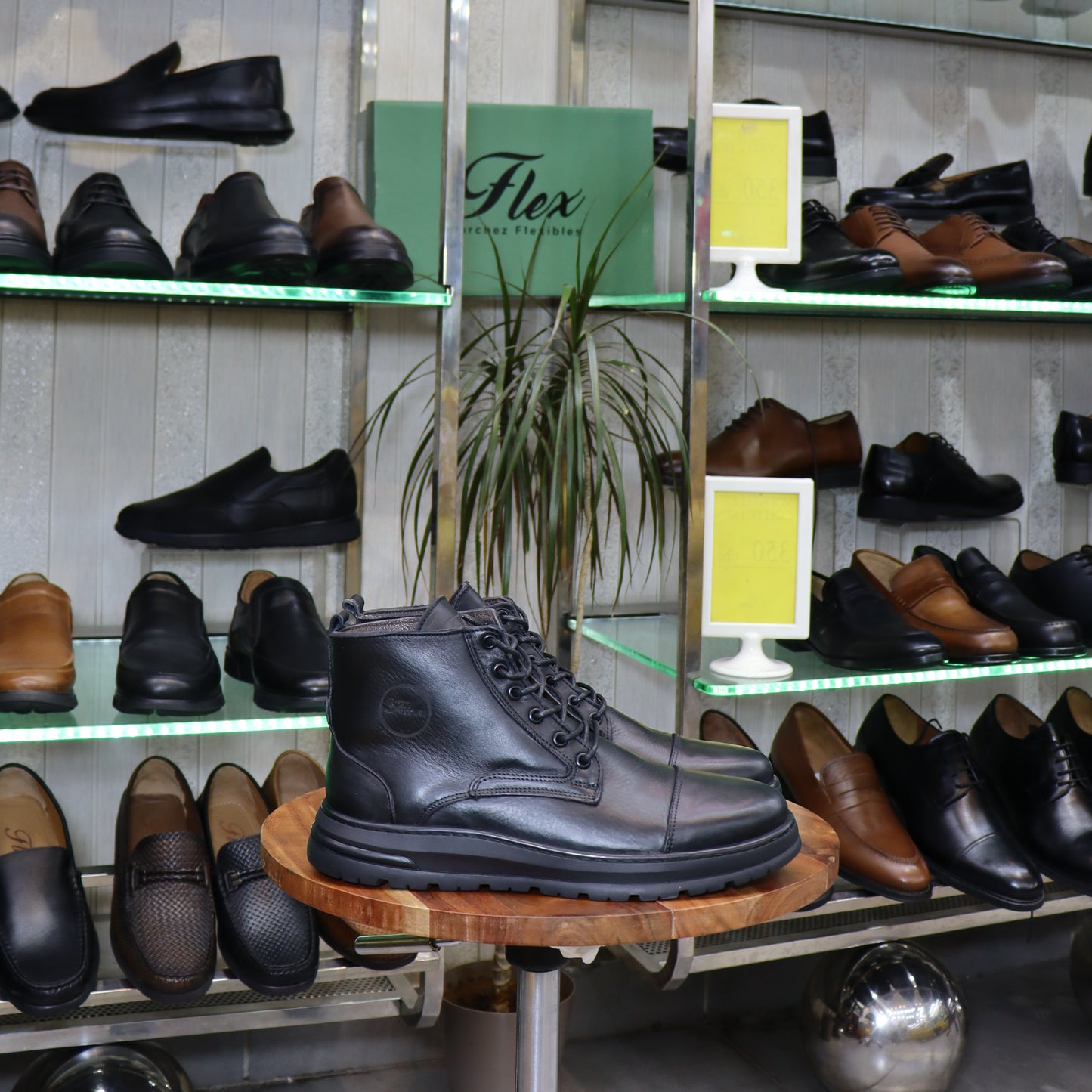 Bottine En Cuir Noir - Harold