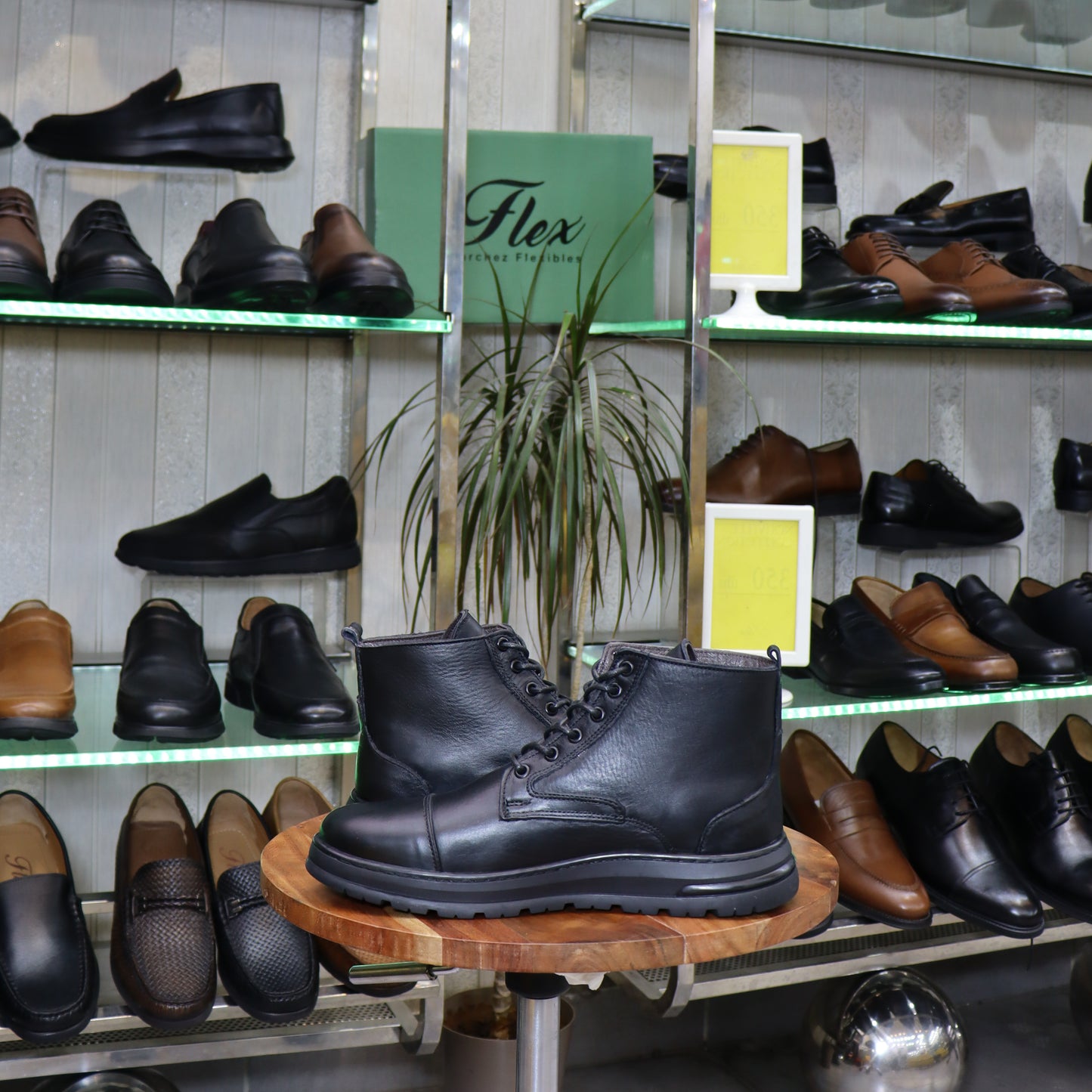 Bottine En Cuir Noir - Harold