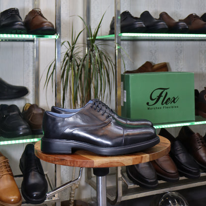 Chaussures Homme En Cuir Noir - Marrakech