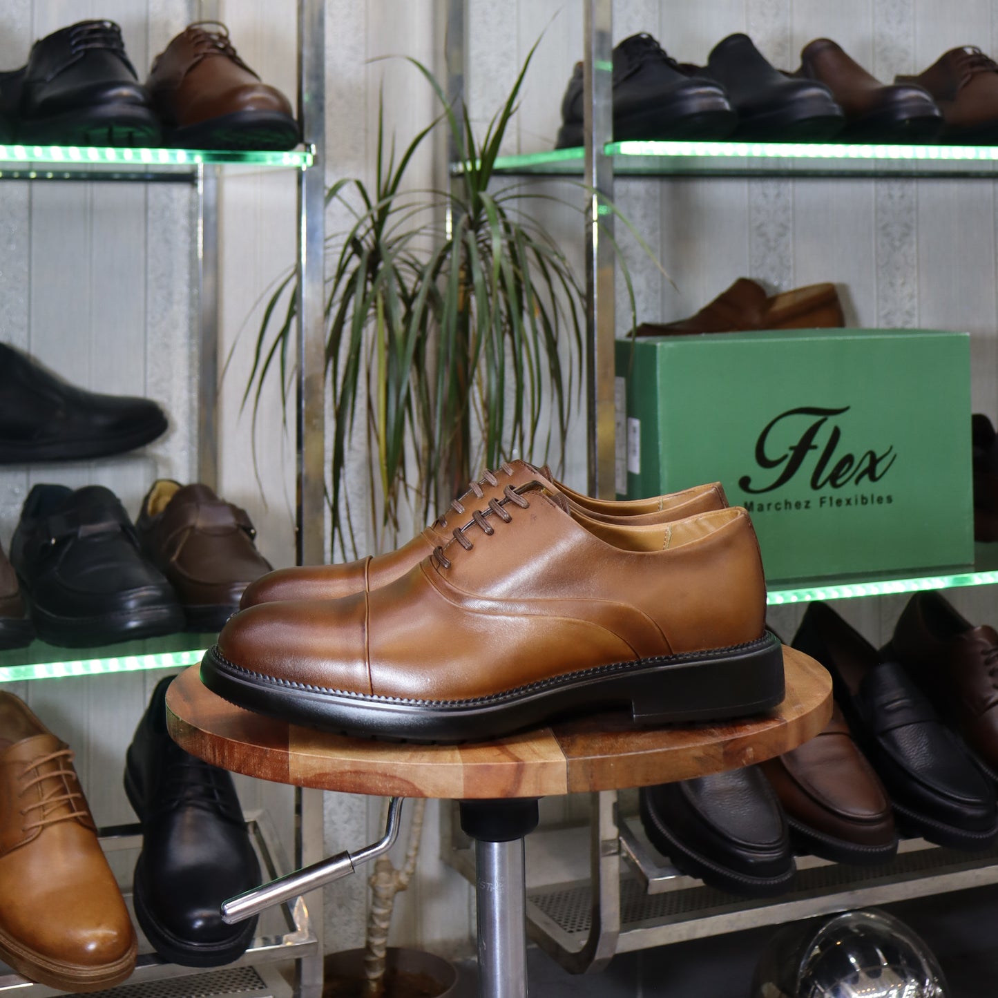 Chaussures Homme En Cuir Tabac - Marrakech
