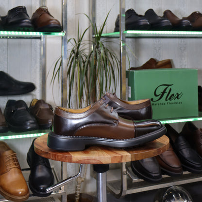 Chaussures Homme En Cuir Marron - Casablanca