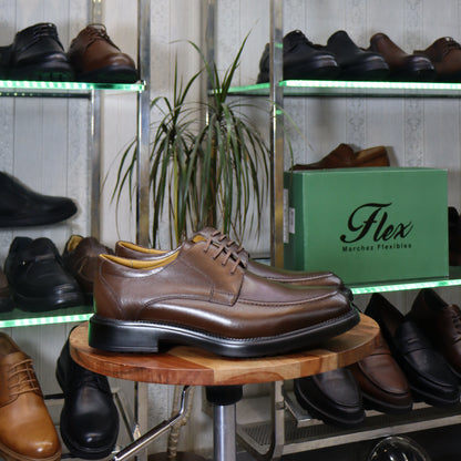 Chaussures Homme En Cuir Marron - Tanger