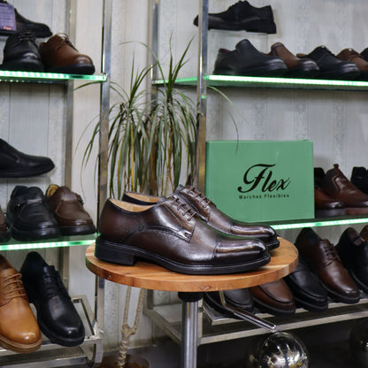 Chaussures Homme En Cuir Marron - Agadir