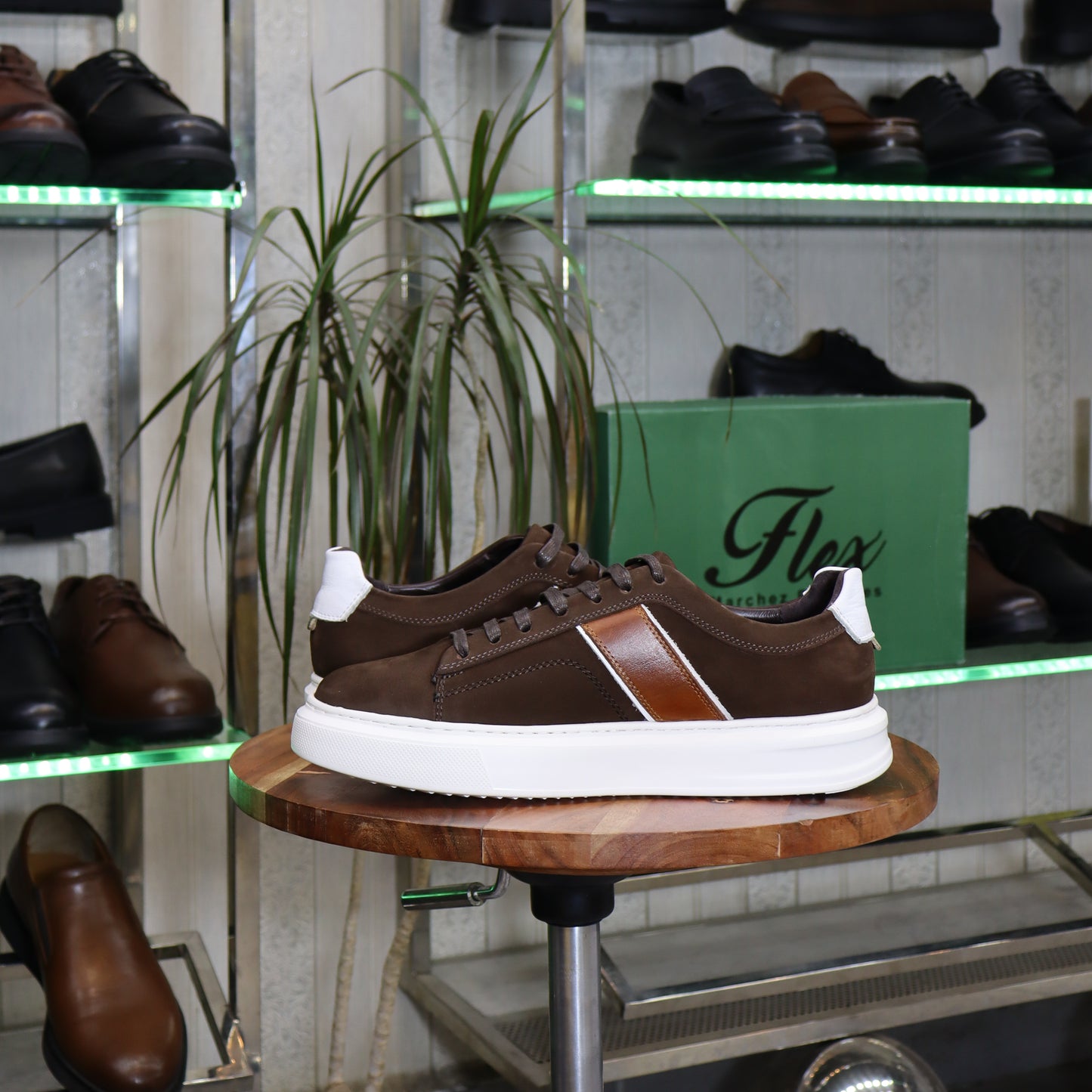 chaussures en cuir pour homme - Flexshoes Maroc