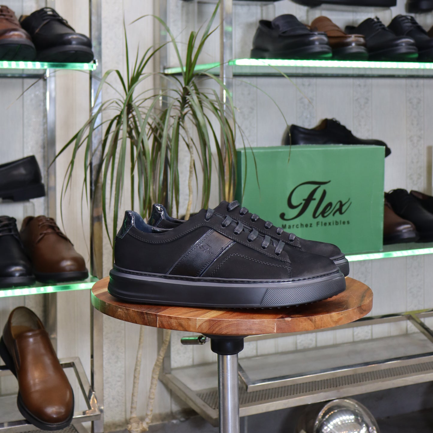 chaussures en cuir pour homme - Flexshoes Maroc