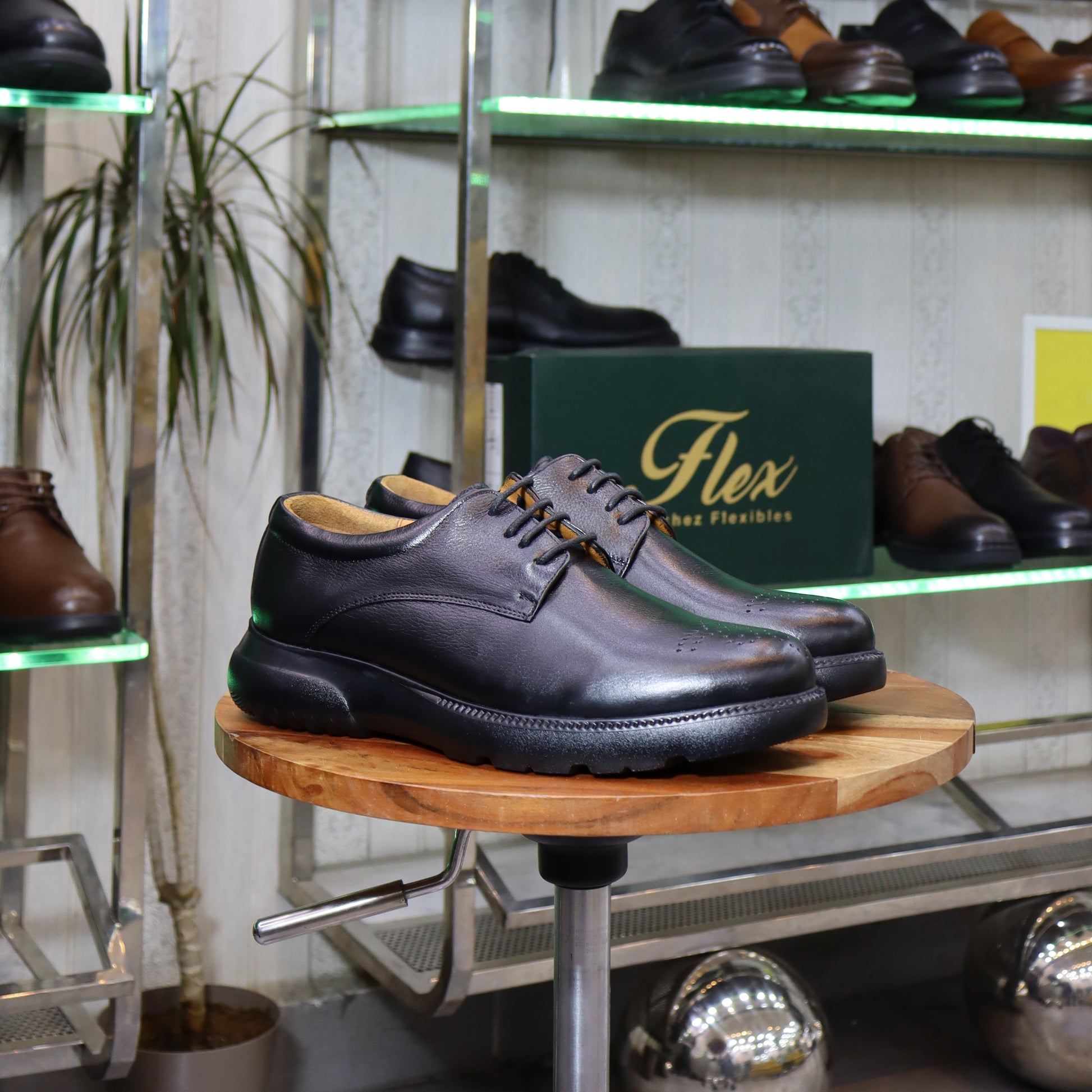 chaussures en cuir pour homme - Flexshoes Maroc