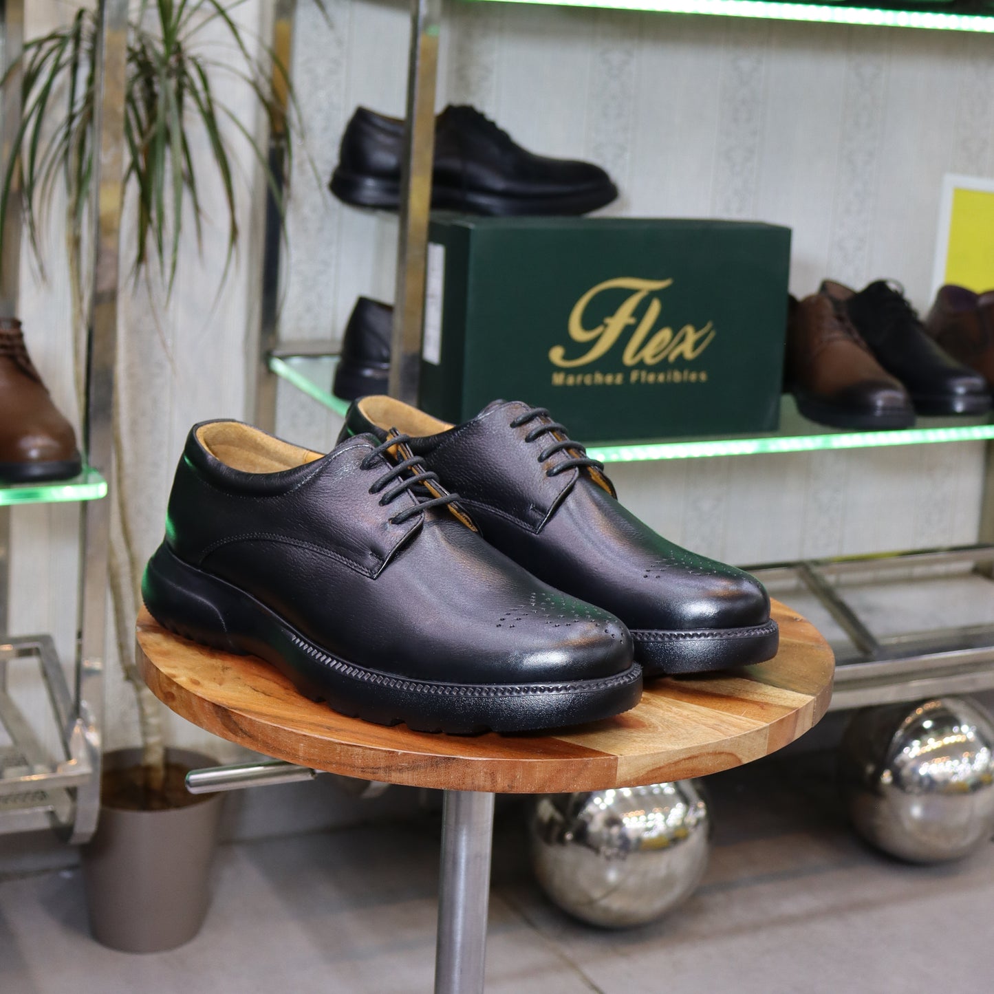 chaussures en cuir pour homme - Flexshoes Maroc