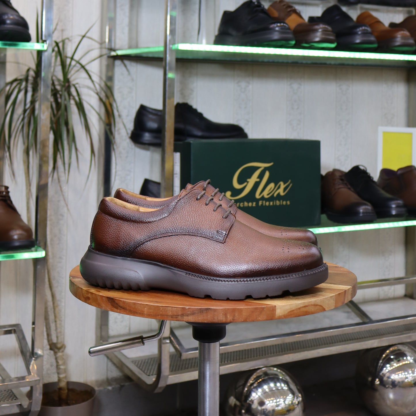 chaussures en cuir pour homme - Flexshoes Maroc