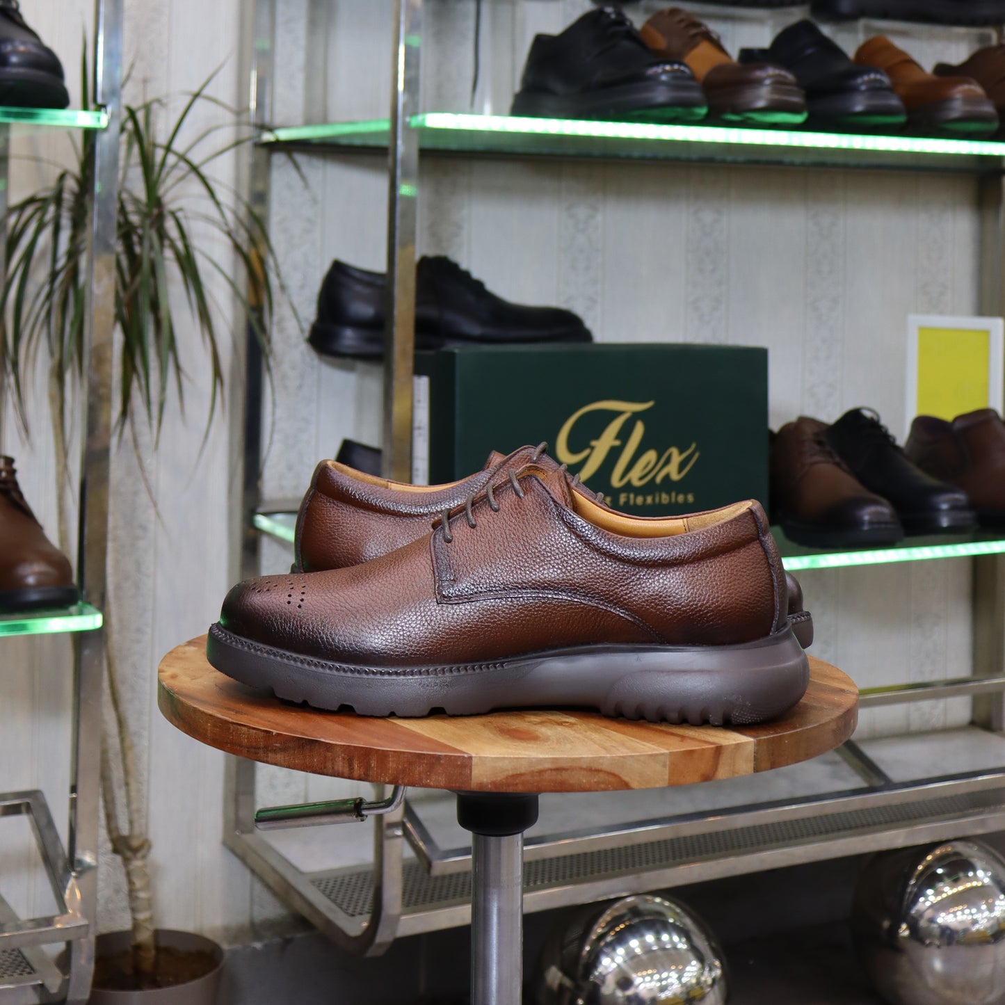 chaussures en cuir pour homme - Flexshoes Maroc