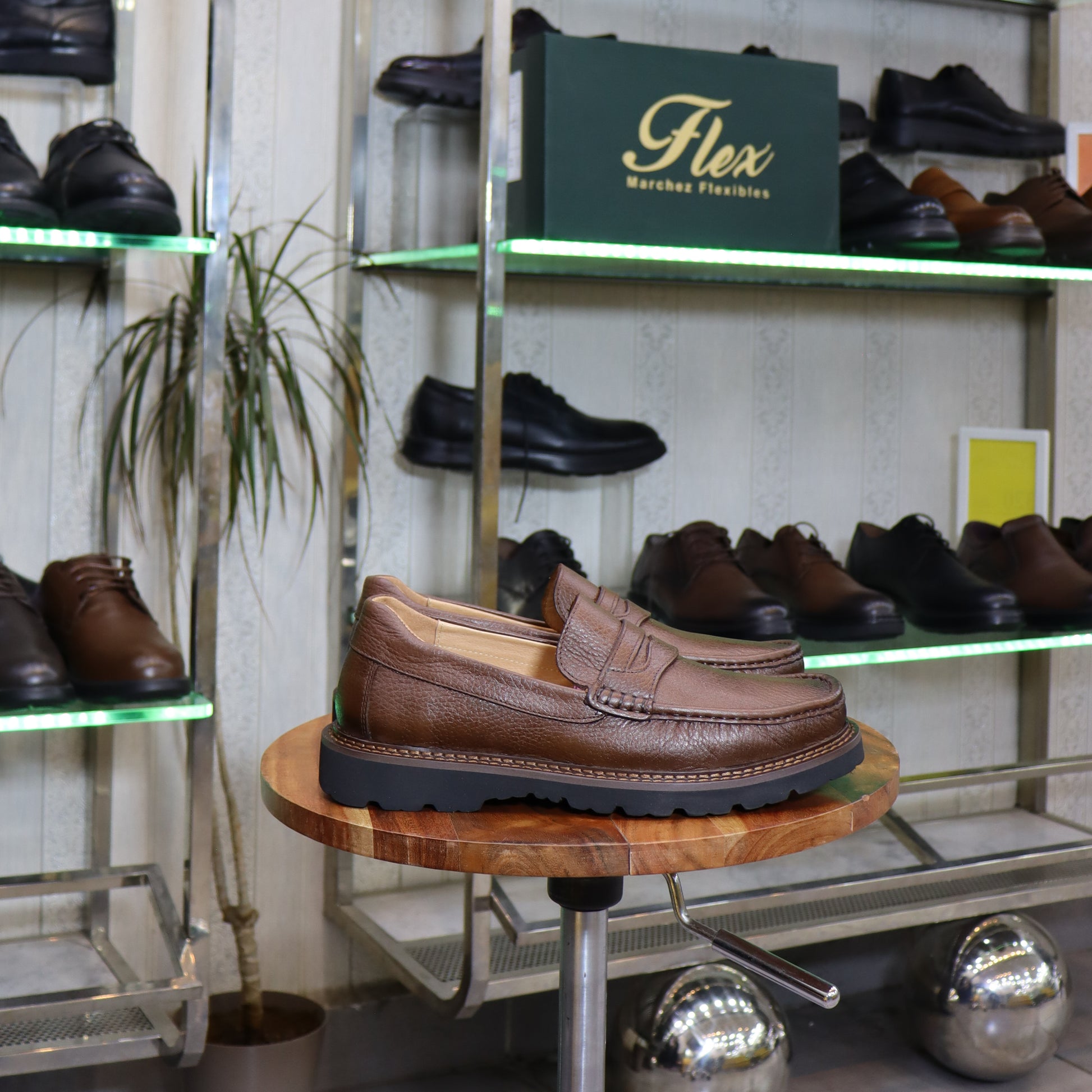 chaussures en cuir pour homme - Flexshoes Maroc