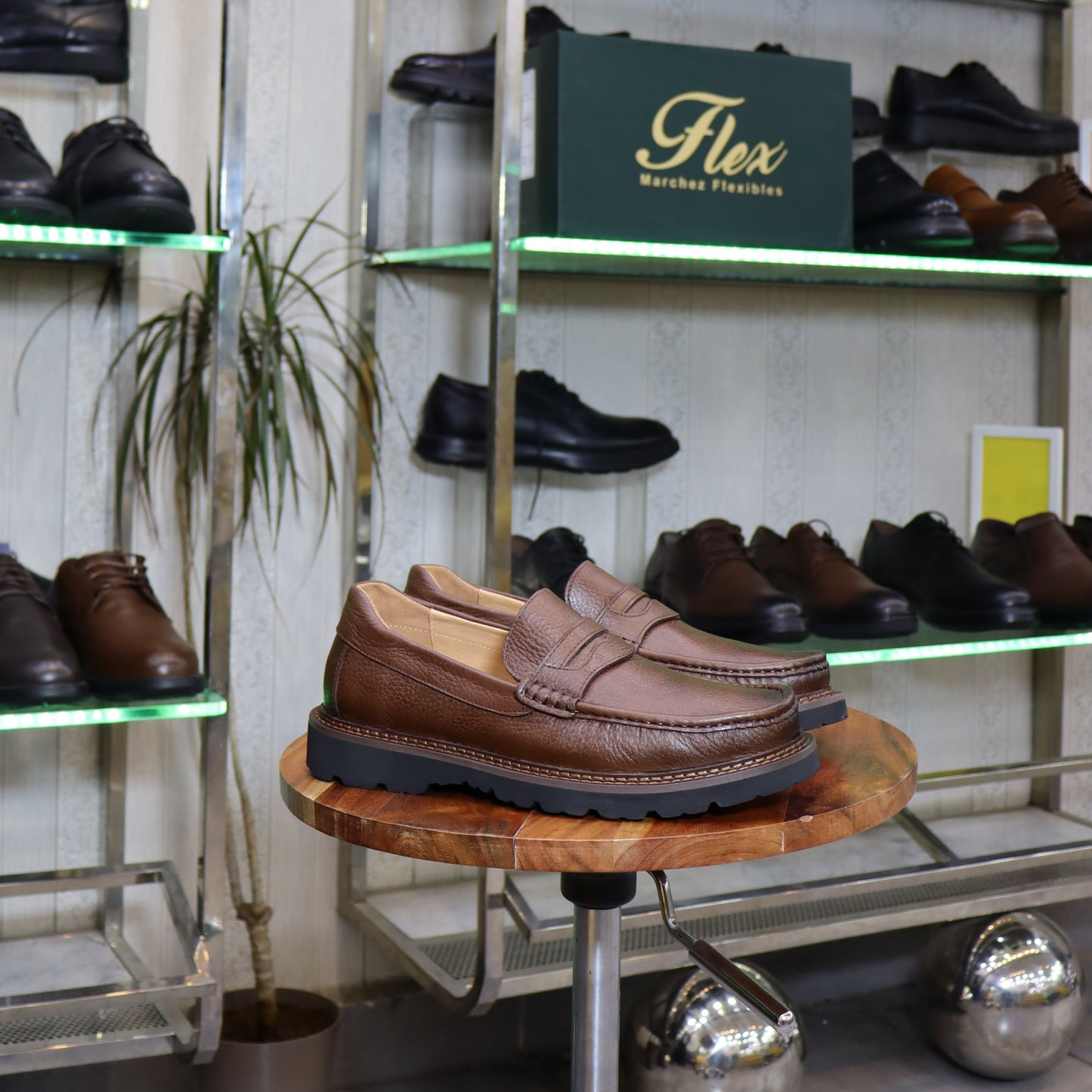 chaussures en cuir pour homme - Flexshoes Maroc